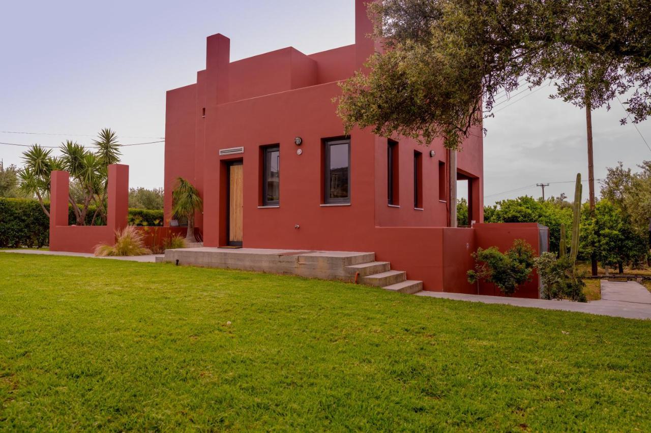 Villa Red Castle à Souda Extérieur photo