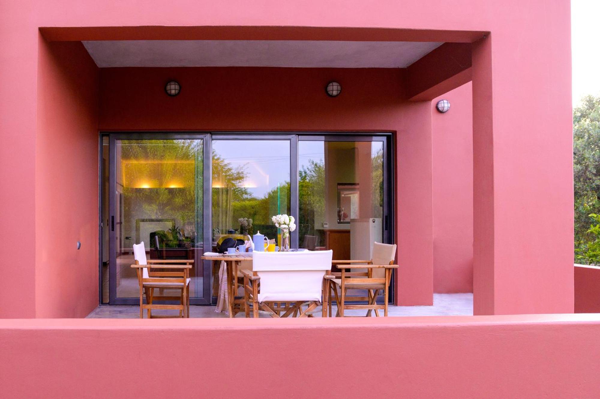 Villa Red Castle à Souda Extérieur photo